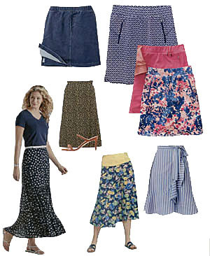 Long or short, skorts, denim, choose your best look
